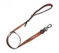 Star Wars Premium Dog Leash - Black and Orange - Size M - Carabiner for Collar Included - Made of Polyester - 3D Details - Original Product Designed in Spain
