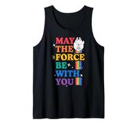 Star Wars Pride May The Force Be With You Rainbow Falcon Tank Top