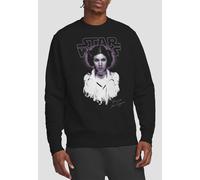 Star Wars Princess Leia Street Portrait Womens Sweatshirt S-2XL, Black