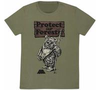 Star Wars - Protect Our Forests (Unisex Khaki T-Shirt) T-Shirt