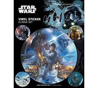 Star Wars, PS7326, Star Wars - Classic Sticker Pack Vinyl Sticker, Multi-Color, 10 x 12.5cm