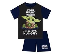 Star Wars Pyjamas, Grogu Boys Pyjamas, Mandalorian Short Pjs For Boys, Baby Yoda Pyjama Set For Summer, Blue 9-10 Years