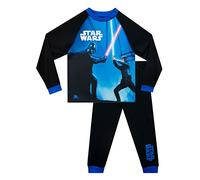 Star Wars Pyjamas | Luke Skywalker vs Darth Vader Boys Pyjamas | Boys' Pyjama Sets | Black | 12-13 Years