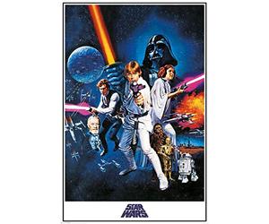 Star Wars Pyramid International "One Sheet A New Hope" Maxi Poster, Multi-Colour, 61 x 91.5 cm