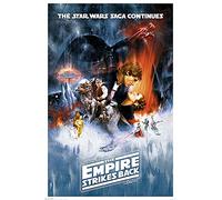 Star Wars Pyramid International "One Sheet The Empire Strikes Back" Maxi Poster, Multi-Colour, 61 x 91.5 cm