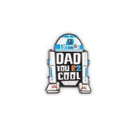 Star Wars R2-D2 "Dad You R2 Cool" Father's Day Enamel Pin | Badge Accessories For Lanyard, Backpack, Clothes