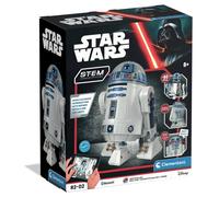 Clementoni R2-D2 Robot - Star Wars Inspired Buildable Robot with LED Lights, Sounds, and Coding App for Kids 8+