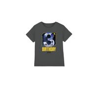 Star Wars R2D2 3Rd Birthday Space Kids T-Shirt Charcoal | Size: 3-4 Years Star Wars Charcoal 3-4 Years