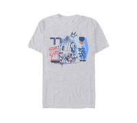 Star Wars - R2D2 Heather Grey - T-Shirt - grey - XXL - 90% Cotton, 10% Polyester,Jersey XXL