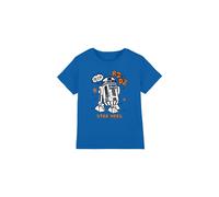 Star Wars R2D2 Marker Kids T-Shirt Royal | Size: 12-13 Years Star Wars Royal 12-13 Years
