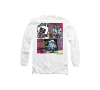 Star Wars R2D2 To The Rescue Long Sleeve T-Shirt, White | Size: Large Star Wars White L