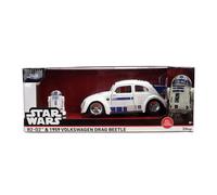 Star Wars R2D2 VW Drag Beetle W/Fig 1:24 Jada Toys
