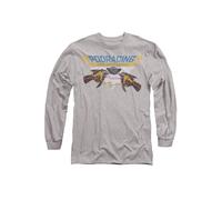 Star Wars Racer Anakin Long Sleeve T-Shirt, Athletic Heather in Light Grey | Size: Large Star Wars Light Grey L