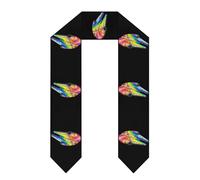 Star Wars Rainbow Millennium Falcon Graduation Stole for Adults Shawl Honor Sash Graduation Scarf
