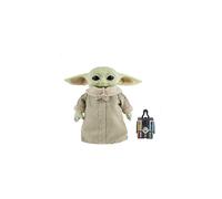 Star Wars RC Grogu Plush Toy, 12-in Soft Body Doll from The Mandalorian with Remote-Controlled Motion, GWD87