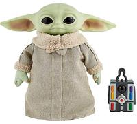 Star Wars RC Grogu Plush Toy, 12-in Soft Body Doll from The Mandalorian with Remote-Controlled Motion, GWD87