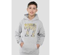Star Wars Rebel 77 Youth Kids Pull-Over Hoodie, Athletic Heather Disney Grey 12-13 Years