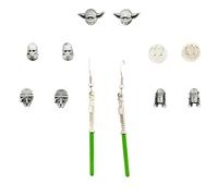 Star Wars Rebel Light Side 6 Pack Stud Earring Set