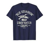 Star Wars Rebel X-Wing Starfighter Corps Graphic T-Shirt T-Shirt, Men, Navy Blue, 5X-Large