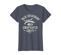 Star Wars Rebel X-Wing Starfighter Corps Graphic T-Shirt T-Shirt, Women, Heather Blue, X-Large