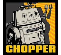 Star Wars Rebels Chopper Canvas Print, Multi-Colour, 30 x 30 cm