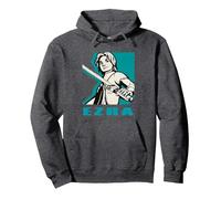 Star Wars Rebels Ezra Pullover Hoodie, Adult Unisex, Dark Heather Grey, XX-Large