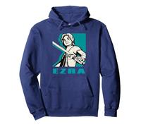 Star Wars Rebels Ezra Pullover Hoodie, Adult Unisex, Navy Blue, X-Large