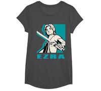 Star Wars Rebels Ezra T-Shirt, Girls, Dark Heather Grey, Small