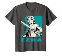 Star Wars Rebels Ezra T-Shirt, Youth, Asphalt Grey, 4T
