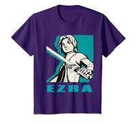 Star Wars Rebels Ezra T-Shirt, Youth, Purple, Medium