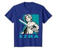 Star Wars Rebels Ezra T-Shirt, Youth, Royal Blue, Large