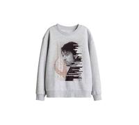 Star Wars Redacted Andor Kids Sweatshirt, Athletic Heather in Light Grey | Size: 7-8 Years Star Wars Light Grey 7-8 Years