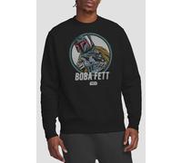 Star Wars Retro Boba Sweatshirt In Black Black