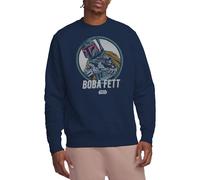 Star Wars Retro Boba Unisex Sweatshirt S-2XL, Navy