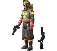 Star Wars Hasbro Retro Collection Boba Fett (Morak) Toy 9.5 cm-Scale The Mandalorian Collectible Action Figure, Toys Kids 4 and Up, Multicolor, F4461