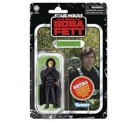 STAR WARS Retro Collection Luke Skywalker (Jedi Academy) The Book of Boba Fett 3.75 Inch Collectible Action Figures Ages 4 and Up
