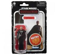 Star Wars Retro Collection Moff Gideon Toy 9.5-Cm-Scale The Mandalorian Action Figure with Accessories, Toys for Kids Ages 4 and Up