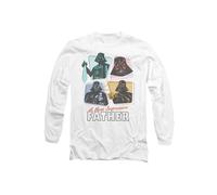 Star Wars Retro Most Impressive Father Long Sleeve T-Shirt, White | Size: XL Star Wars White XL