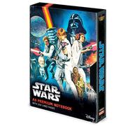 Star Wars VHS Premium A5 240 Page Notebook - New Sealed