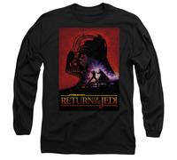 Star Wars Return Of The Jedi Block Long Sleeve T-Shirt S-2XL, Black
