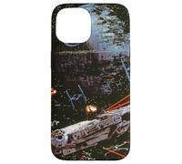 Star Wars Return of the Jedi Death Star II Battle Black Case for iPhone 15