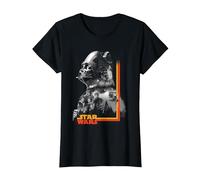 Star Wars Return of The Jedi Double Vader Lingers T-Shirt T-Shirt, Women, Black, Medium
