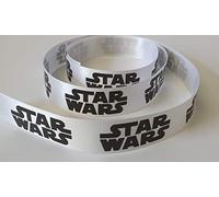 Star Wars Ribbon 25mm Wide Satin Ribbon. Available in Various Lengths. (5 Metres)