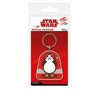 Star Wars, RK38744C, Star Wars The Last Jedi - PORG Rubber Keychain, Multi-Color, 4.5 x 6cm