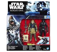 Star Wars Rogue One Imperial Death Trooper and Rebel Commando Pao Deluxe Figure