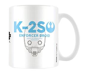 Star Wars Rogue One Pyramid International (K-2S0) Official Boxed Ceramic Coffee/Tea Mug, Multi-Colour, 11 oz/315 ml