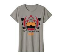 Star Wars Rogue One Red Squadron Logo T-Shirt, Women, Slate Grey, Large