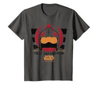Star Wars Rogue One Red Squadron Logo T-Shirt, Youth, Asphalt Grey, 2T