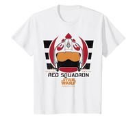 Star Wars Rogue One Red Squadron Logo T-Shirt, Youth, White, 3T