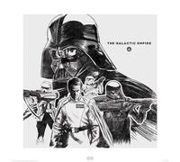 Star Wars Rogue one (The Galactic Empire) 40 x 40cm Art Print